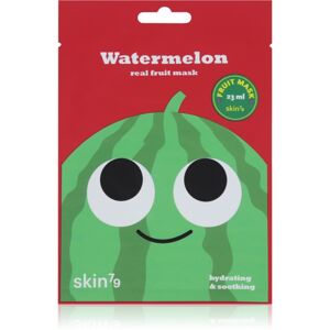 Skin79 Real Fruit Watermelon arcmaszk nyugtató hatással 23 ml