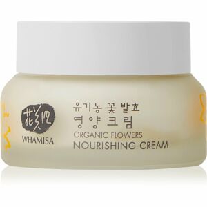 WHAMISA Organic Flowers Nourishing Cream tápláló arckrém 51 ml
