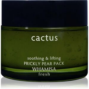WHAMISA Cactus Prickly Pear Pack hidratáló gél maszk intenzív helyreállító és bőrfeszesítő 100 g