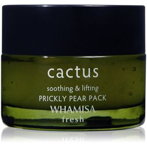 WHAMISA Cactus Prickly Pear Pack hidratáló gél maszk intenzív helyreállító és bőrfeszesítő 30 g