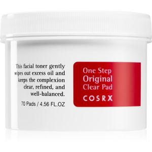Cosrx One Step Original tisztító vattakorong a zsíros bőr redukálására 70 db