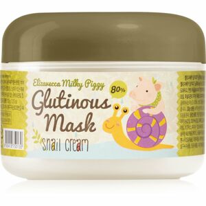 Elizavecca Milky Piggy Glutinous Mask 80% Snail Cream intenzíven hidratáló és tápláló maszk csigakivonattal 100 g