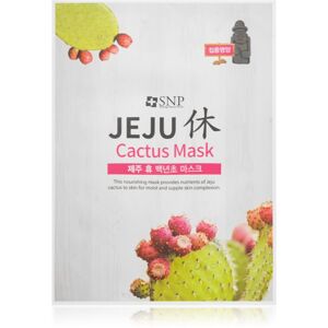 SNP Jeju Cactus hidratáló gézmaszk tápláló hatással 22 ml
