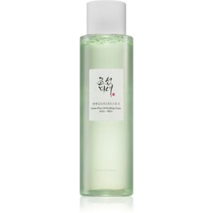 Beauty Of Joseon Green Plum Refreshing Toner AHA + BHA gyengéd bőrhámlasztó tonik mindennapi használatra 150 ml