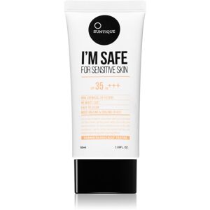 SUNTIQUE I'M SAFE For Sensitive Skin 100% ásványi védőkrém arcra és testre SPF 35 50 ml