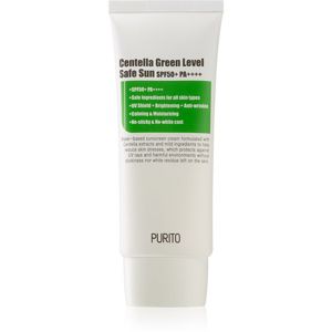 Purito Centella Green Level ultrakönnyű fényvédő krém arcra és testre SPF 50+ 60 ml