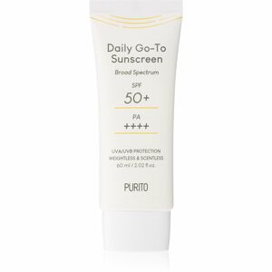 Purito Daily Go-To Sunscreen gyengéd védő arckrém SPF 50+ 60 ml
