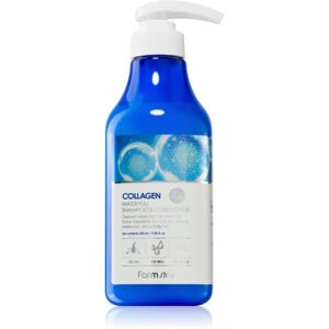 Farmstay Collagen Water Full sampon és kondicionáló 2 in1 kollagénnel 530 ml