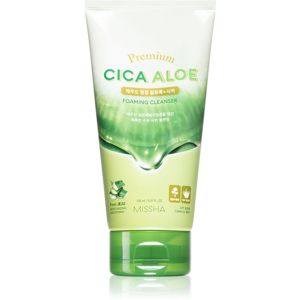 Missha Premium Cica Aloe hidratáló tisztító hab aleo verával 150 ml
