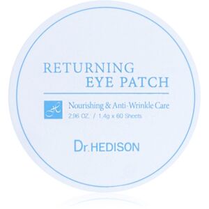 Dr. HEDISON Nourishing & Anti-Wrinkle Care hidrogél maszk a szem körül sötét karikákra 60 db