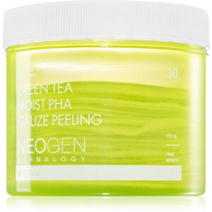 Neogen Dermalogy Clean Beauty Gauze Peeling Green Tea Moist PHA arctisztító peeling párnácskát hidratáló hatással 30 db