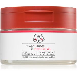 It´s Skin Tiger Cica Red Growl arctisztító peeling párnácskát problémás és pattanásos bőrre 60 db