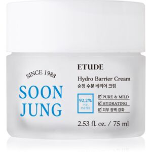 ETUDE SoonJung Hydro Barrier Cream intenzív nyugtató és védő krém érzékeny és irritált bőrre 75 ml