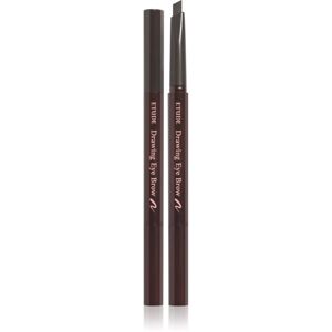 ETUDE Drawing Eye Brow szemöldök ceruza kefével árnyalat #2 Gray Brown 0,25 g