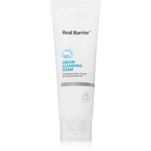 Real Barrier Barrier Solution Cleansing krémes tisztító hab az érzékeny száraz bőrre 120 ml