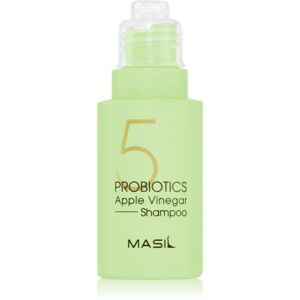 MASIL 5 Probiotics Apple Vinegar mélyen tisztító sampon a hajra és a fejbőrre 50 ml