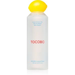 TOCOBO AHA BHA Lemon Toner élénkítő tonik egységesíti a bőrszín tónusait 150 ml