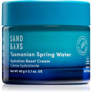 Sand & Sky Tasmanian Spring Water Hydration Boost Cream gyengéd géles krém a bőr intenzív hidratálásához 60 g