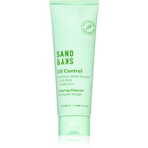 Sand & Sky Oil Control Clearing Cleanser frissítő tisztító gél zsíros és problémás bőrre 120 ml