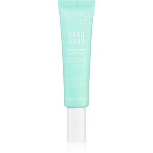 Sand & Sky Australian Sunshield Daily Hydrating Sunscreen SPF50+ gyengéd védő arckrém SPF 50+ 60 ml