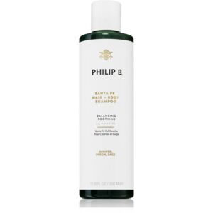 Philip B. Santa Fe Hair + Body Wash finom állagú sampon haj és test 350 ml