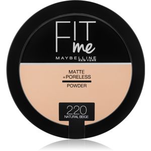 Maybelline Fit Me! Matte+Poreless mattító púder