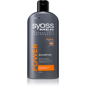 Syoss Men Power & Strength sampon a haj megerősítésére