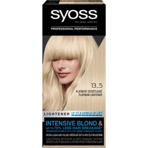 Syoss Intensive Blond festékeltávolító készítmény a haj élénkítésére árnyalat 13-5 Platinum Lightener
