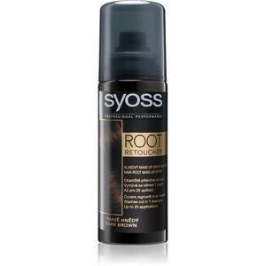 Syoss Root Retoucher tonizáló festék a lenőtt hajra spray -ben árnyalat Dark Brown 120 ml