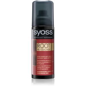 Syoss Root Retoucher tonizáló festék a lenőtt hajra spray -ben árnyalat Cashmere Red 120 ml
