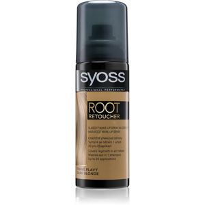 Syoss Root Retoucher tonizáló festék a lenőtt hajra spray -ben árnyalat Dark Blonde 120 ml