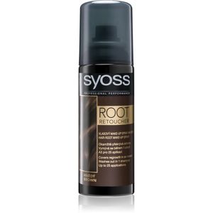 Syoss Root Retoucher tonizáló festék a lenőtt hajra spray -ben árnyalat Brown 120 ml