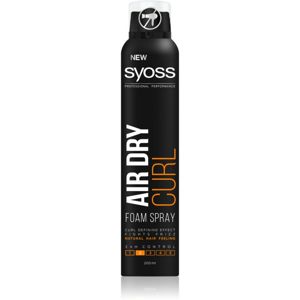 Syoss Air Dry Curl hab spray formában göndör hajra 200 ml