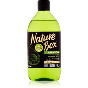 Nature Box Avocado mélyregeneráló sampon a töredezett hajvégekre 385 ml