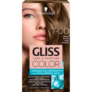 Schwarzkopf Gliss Color tartós hajfesték árnyalat 7-00 Dark Blonde