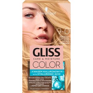 Schwarzkopf Gliss Color tartós hajfesték árnyalat Natural Light Blonde