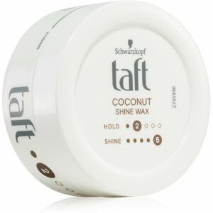 Schwarzkopf Taft Coconut Shine hajwax hidratálást és fényt biztosít 75 ml