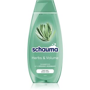 Schwarzkopf Schauma Herbs & Volume Sampon finom, lesimuló hajra 400 ml