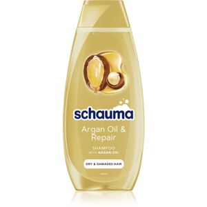 Schwarzkopf Schauma Argan Oil & Repair megújító sampon száraz és sérült hajra 400 ml
