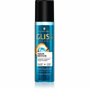 Schwarzkopf Gliss Aqua Revive leöblítést nem igénylő balzsam a haj könnyed kezelhetőségéért spray -ben 200 ml