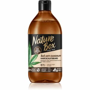 Nature Box Hemp Seed korpásodás elleni sampon 3 az 1-ben uraknak 385 ml