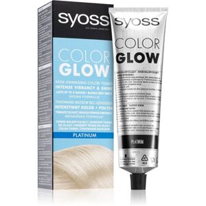 Syoss Color Glow színes festék hajra árnyalat Platinum 100 ml