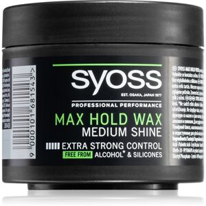 Syoss Max Hold styling wax extra erős fixáló hatású 150 ml