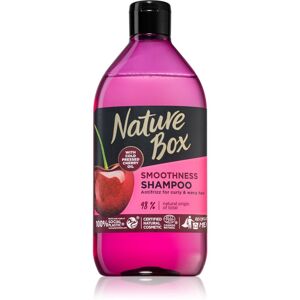Nature Box Cherry kisimító sampon a rakoncátlan és töredezett hajra 385 ml