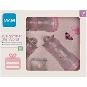 MAM Welcome to the World Pink ajándékszett (újszülötteknek)