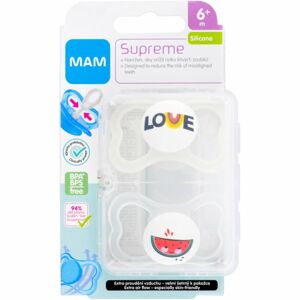 MAM Supreme 6m+ cumi Love & Melon 2 db
