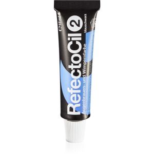 RefectoCil Eyelash and Eyebrow szemöldök- és szempillafesték árnyalat 2 Blue Black 15 ml
