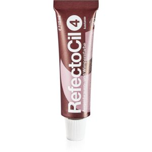 RefectoCil Eyelash and Eyebrow szemöldök- és szempillafesték árnyalat 4 Chestnut 15 ml