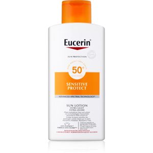 Eucerin Sun Sensitive Protect extra könnyű napozó tej SPF 50+