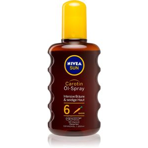 Nivea Sun napozó olaj spray -ben SPF 6 200 ml